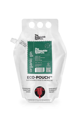 Sustainable Organic Gin - 2.8L Eco-Pouch - Zero Waste Refill & Re-use System