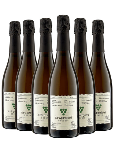 art.project organic prosecco - Six Bottle Pack (6x75cl)