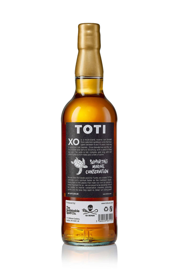 Toti XO Rum 70cl - NEW LIMITED EDITION – The Sustainable Spirit Co