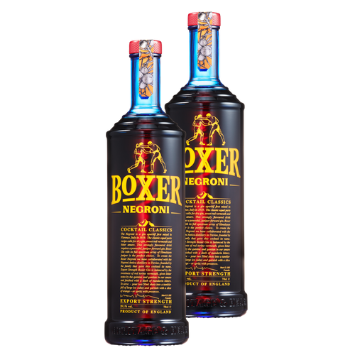 Boxer Negroni - 2x70cl Bottles (Gift Wrapped)