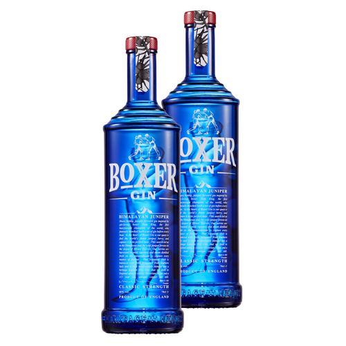 Boxer Gin - 2x70cl Bottles (Gift Wrapped)