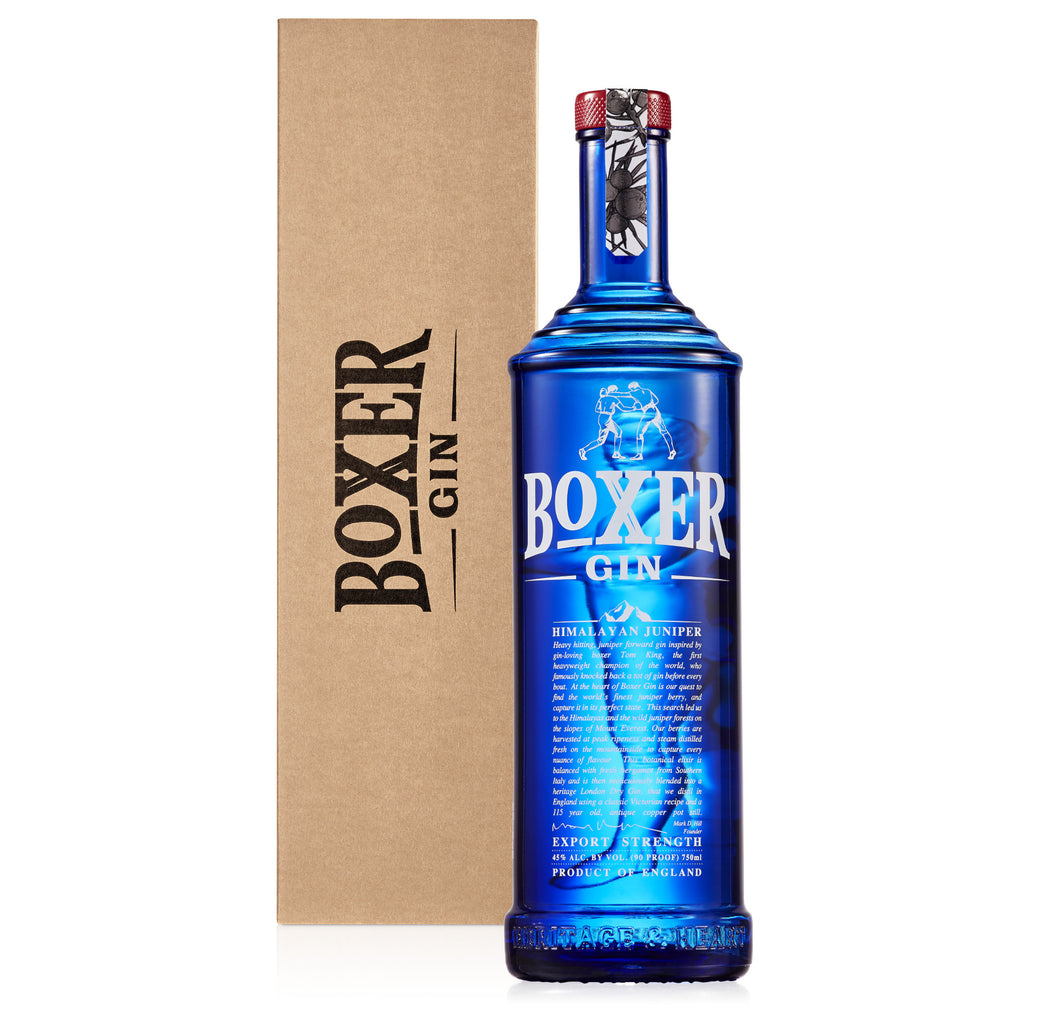 Boxer Gin - 70cl Bottle (Gift Wrapped)