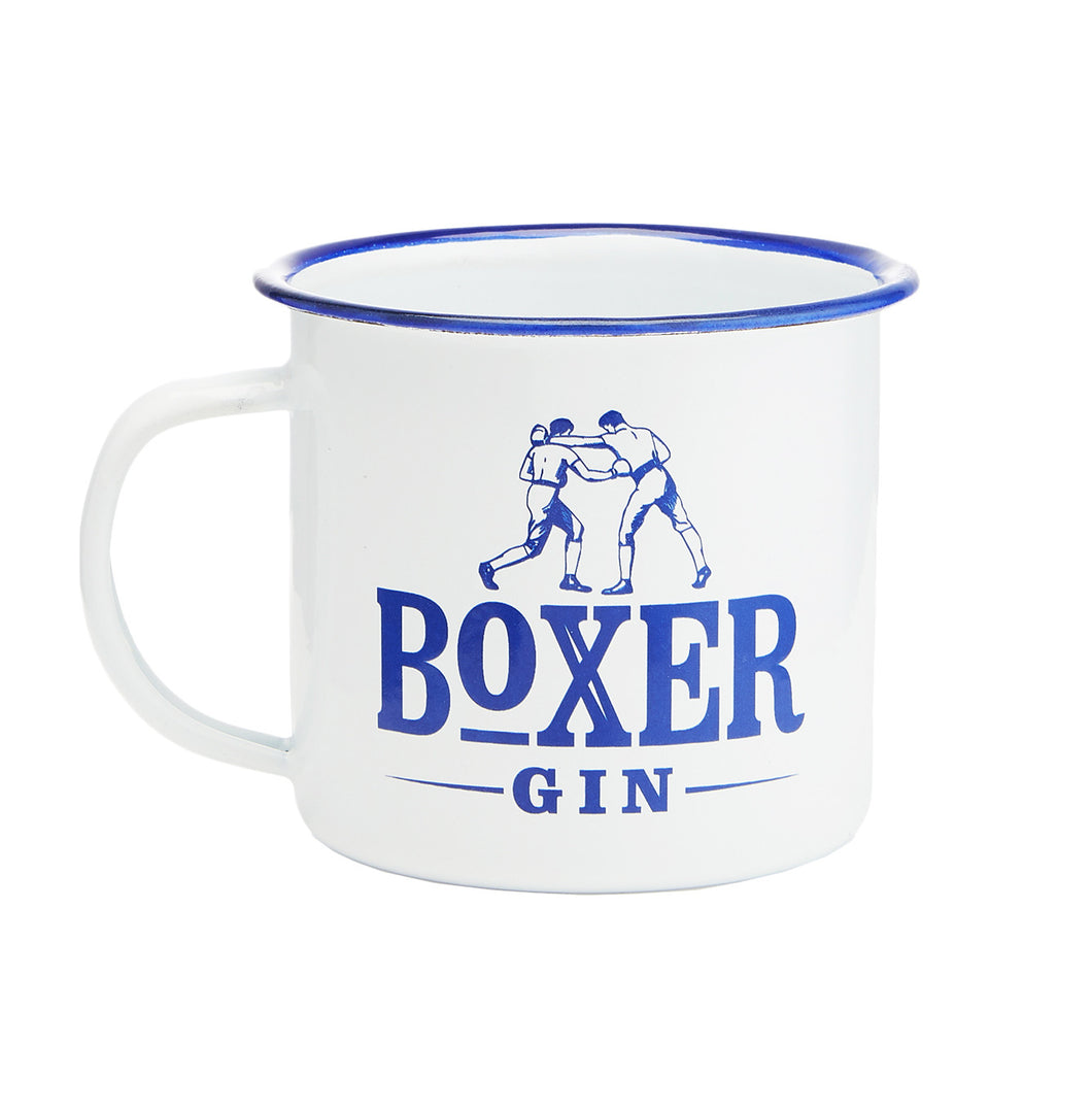 Boxer Gin Enamel Mug