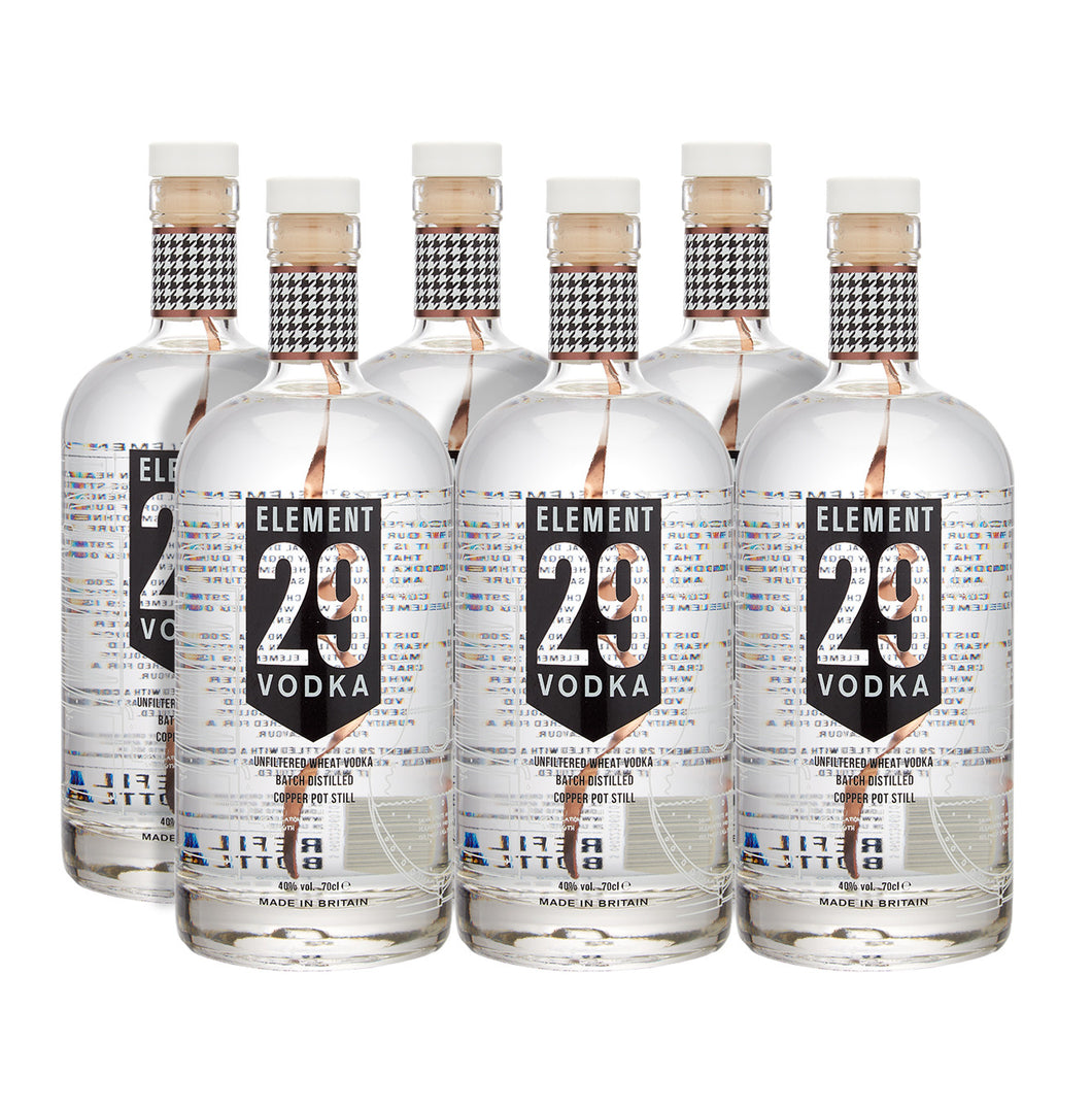 Element 29 Vodka Case 6 x 70cl