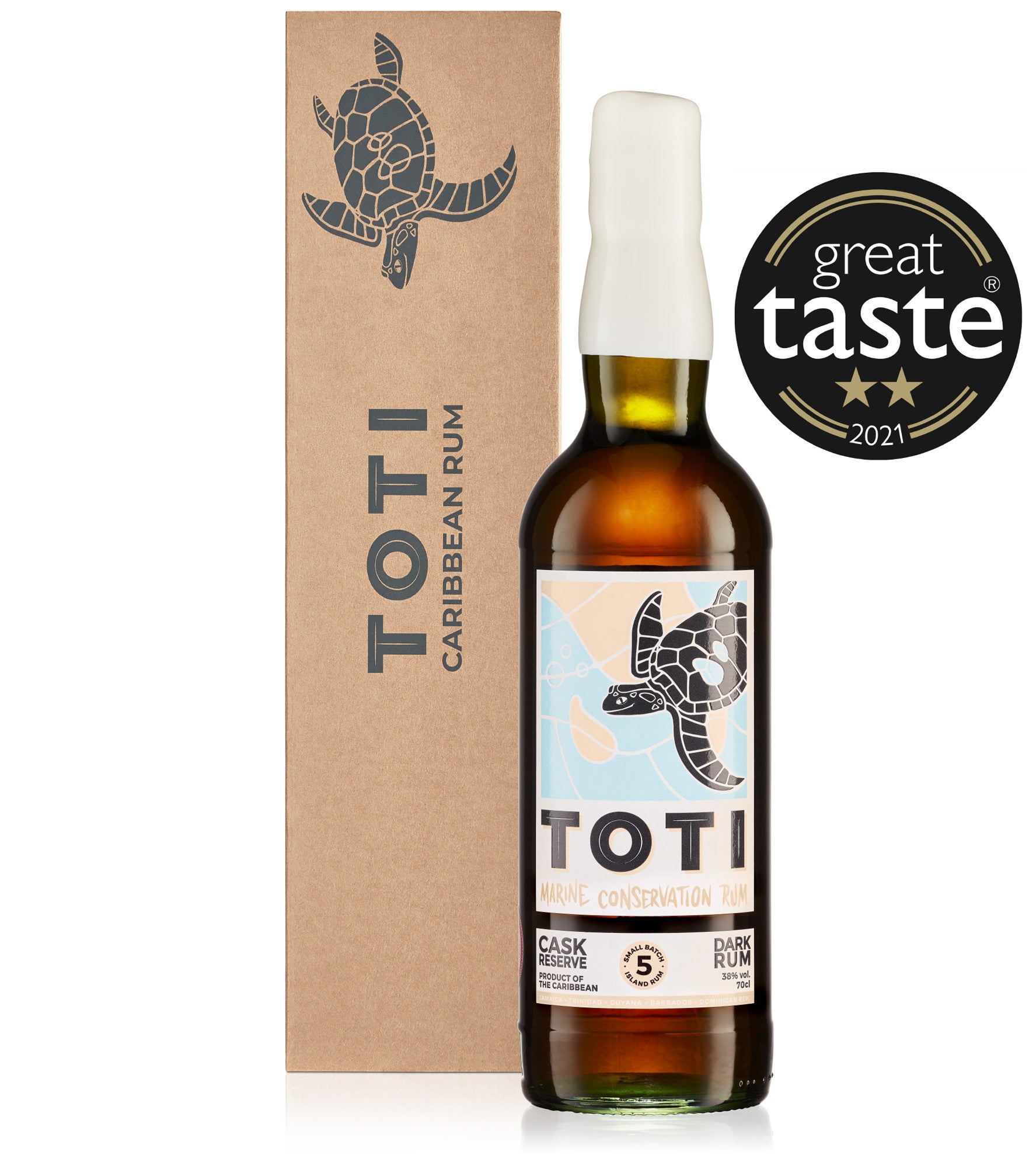 Toti Cask Reserve Dark Rum – The Sustainable Spirit Co